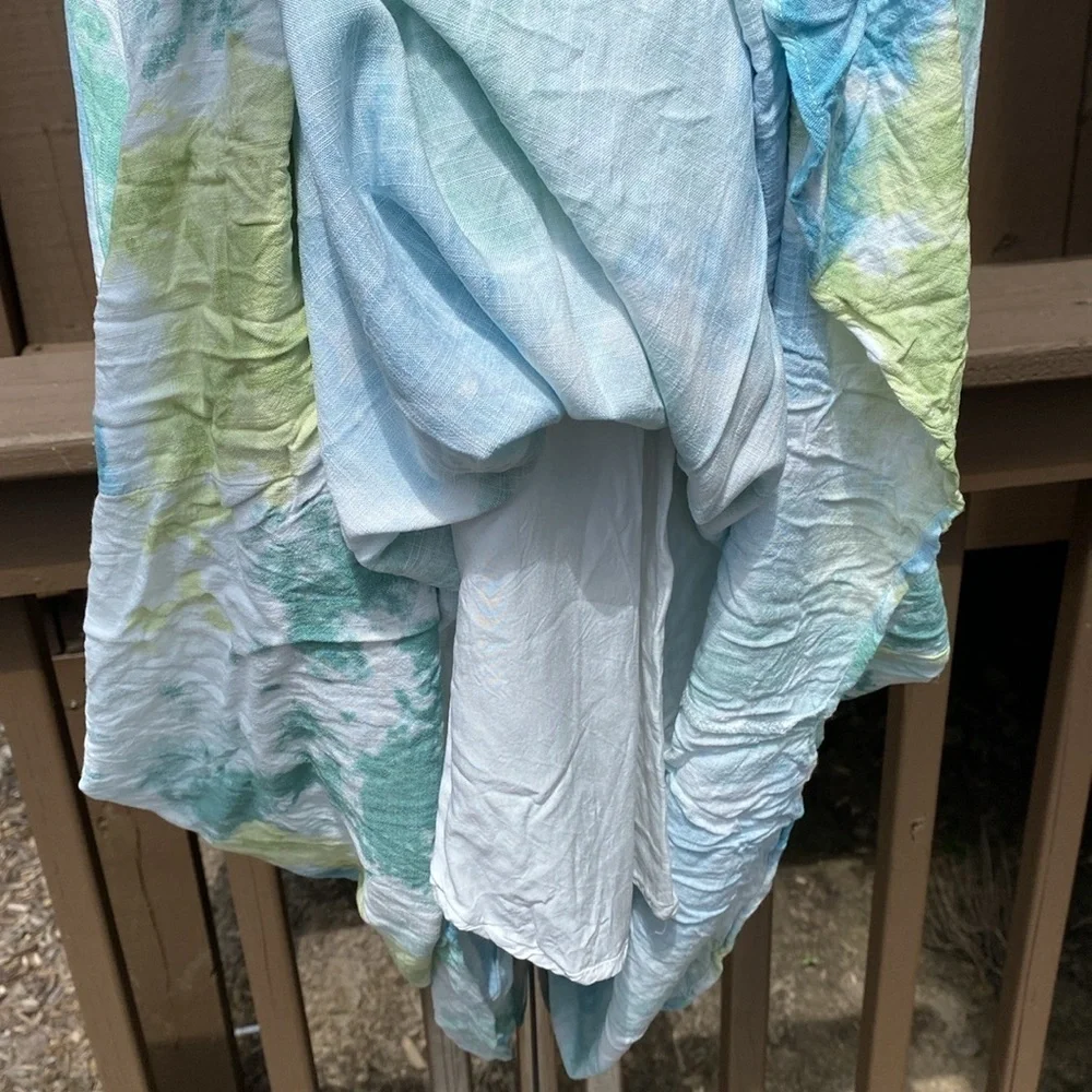 Millibon tie dye midi dress with adjustable straps - Picture 11 of 13